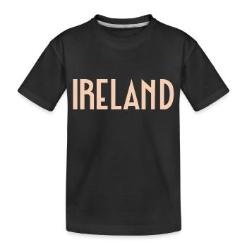 Irlande - T-shirt bio Premium Enfant - noir - Devant