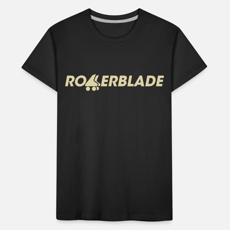 Rollerblade Logo Bright Kids' Premium Organic T-Shirt