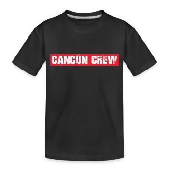 Cancun Crew - Kinder Premium Bio T-Shirt - Schwarz - Vorne