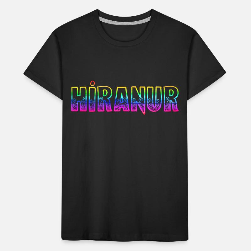Hiranur RS Arc-en-ciel T-shirt bio Premium Enfant