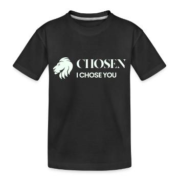 Color logo no background - Kinder Premium Bio T-Shirt - Schwarz - Vorne