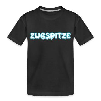 Trekking Zugspitze - T-shirt bio Premium Enfant - noir - Devant