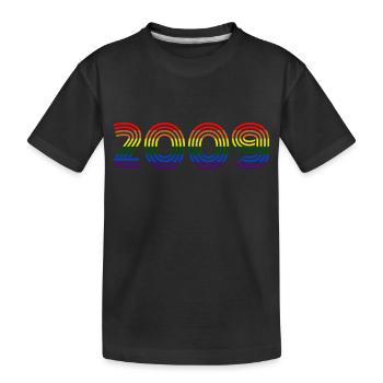 2009 - Kids' Premium Organic T-Shirt - black - Front