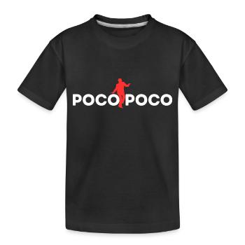 Imprimé INDONET Poco Poco - T-shirt bio Premium Enfant - noir - Devant