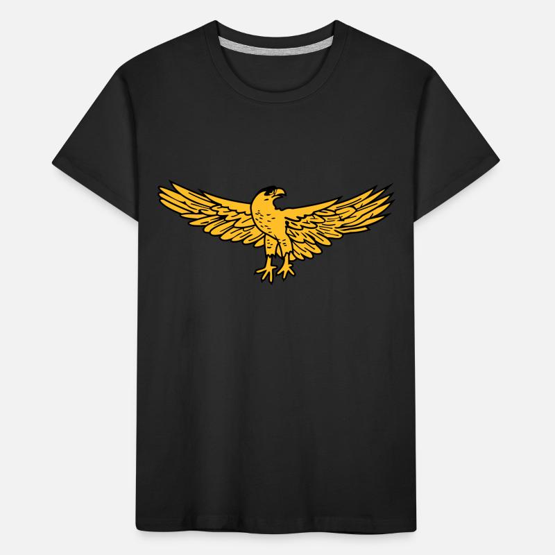 Adler Rom SPQR Vogel Kinder Premium Bio T-Shirt