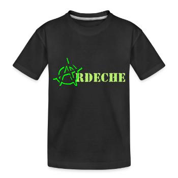 Anarchy Ardeche - Kids' Premium Organic T-Shirt - black - Front