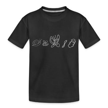 Insecte de la nature - T-shirt bio Premium Enfant - noir - Devant