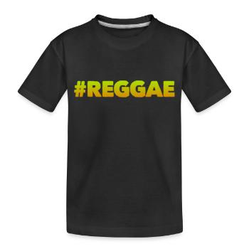 #REGGAE - T-shirt bio Premium Enfant - noir - Devant