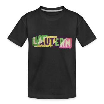 Kaiserslautern Germany City Font Punk - Kids' Premium Organic T-Shirt - black - Front