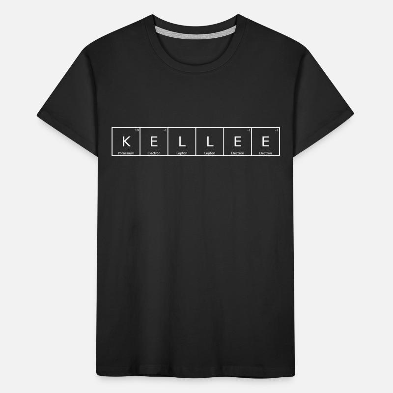 Trowel Name First Name Chemistry Periodic Table Elements Kids' Premium Organic T-Shirt