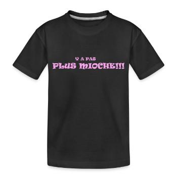 MiocheRose - T-shirt bio Premium Enfant - noir - Devant