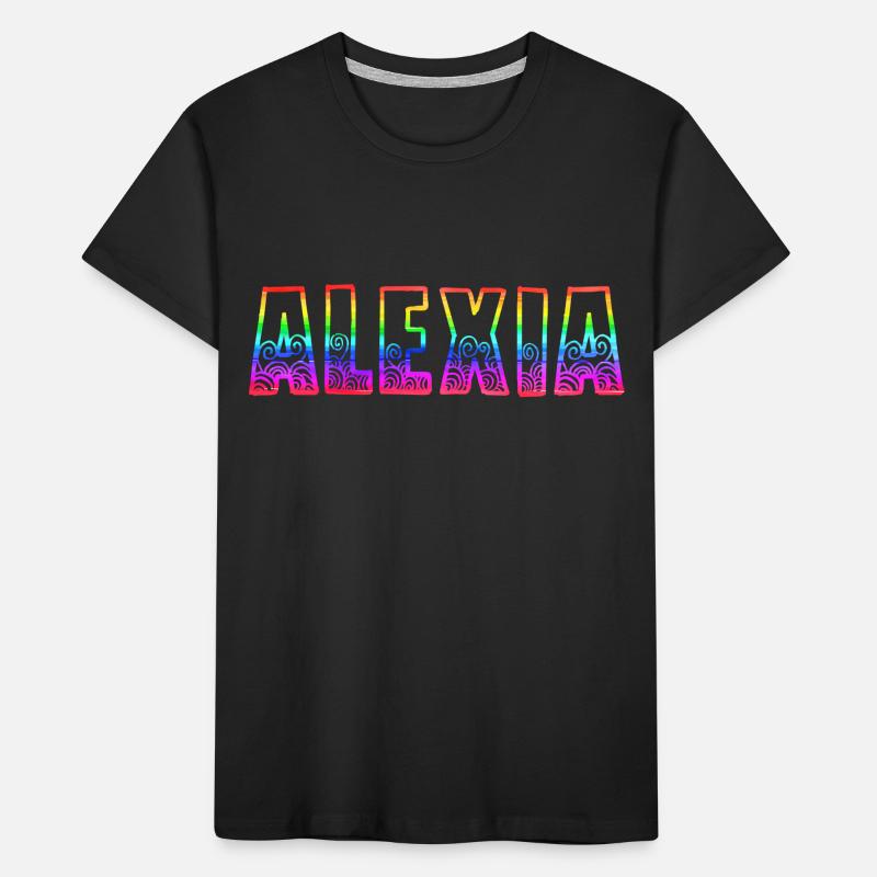Alexia RS Rainbow Kids' Premium Organic T-Shirt