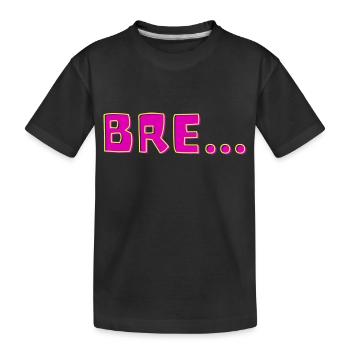 Anglais Britannique... - T-shirt bio Premium Enfant - noir - Devant