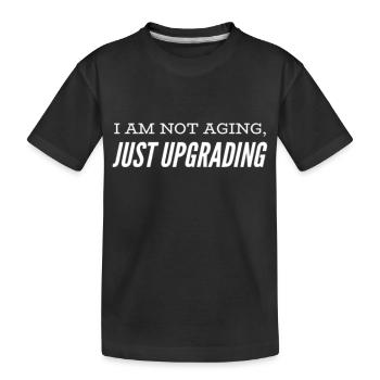40. Geburtstagsspruch - Kinder Premium Bio T-Shirt - Schwarz - Vorne