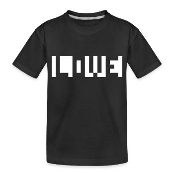 Pixel love - T-shirt bio Premium Enfant - noir - Devant