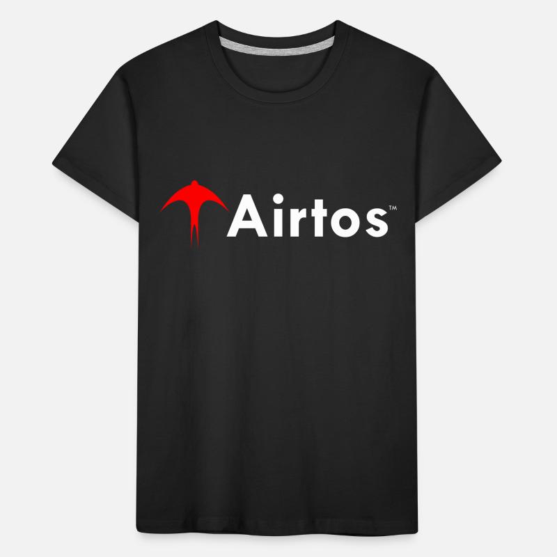 LOGO white text Kids' Premium Organic T-Shirt
