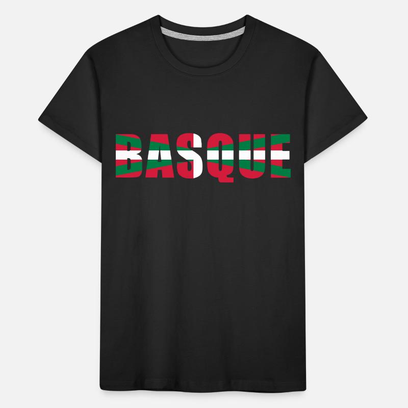 Basque Drapeau 2 T-shirt bio Premium Enfant