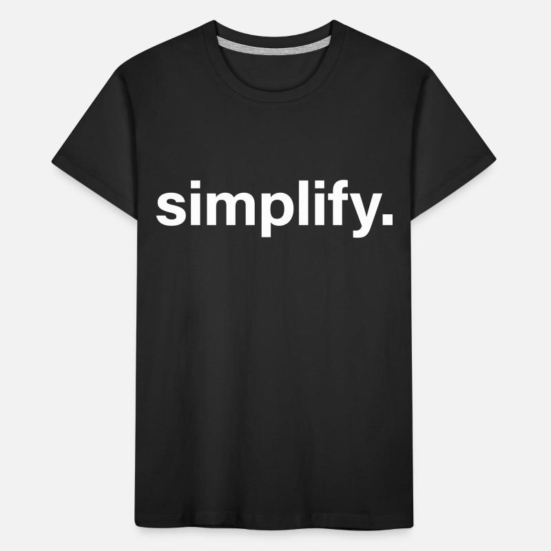 simplifier T-shirt bio Premium Enfant