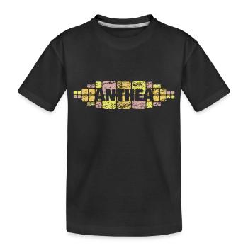 Mutti Anthea - Kinder Premium Bio T-Shirt - Schwarz - Vorne