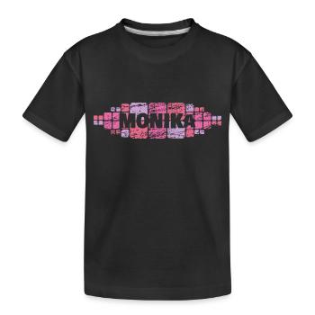 Mutti Monika - Kinder Premium Bio T-Shirt - Schwarz - Vorne