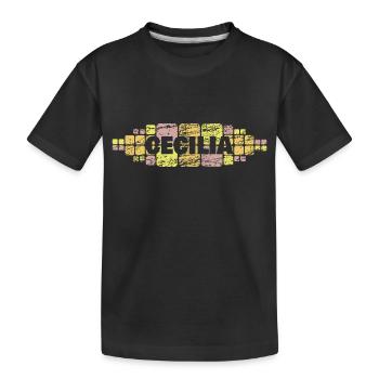 Mutti Cecilia - Kinder Premium Bio T-Shirt - Schwarz - Vorne