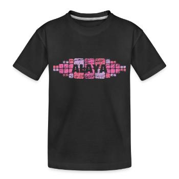 Mutti Alaya - Kinder Premium Bio T-Shirt - Schwarz - Vorne