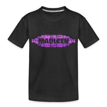 Mutti Madleen - Kinder Premium Bio T-Shirt - Schwarz - Vorne