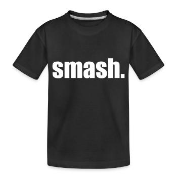 smash point w - T-shirt bio Premium Enfant - noir - Devant