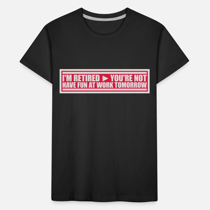 have fun at work Kids' Premium Organic T-Shirt