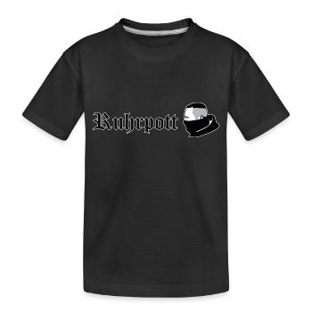 Ruhrpott // Ultra // Illustration - Kids' Premium Organic T-Shirt - black - Front
