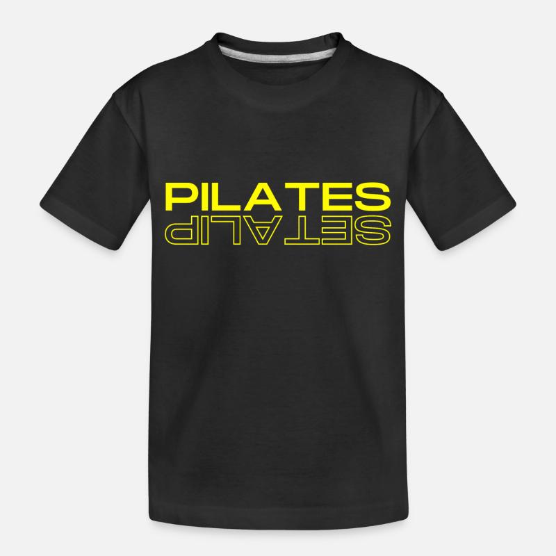 Miroir Pilates Reflet - T-shirt bio Premium Enfant - noir