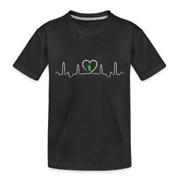 Farmer - Kids' Premium Organic T-Shirt - black - Front