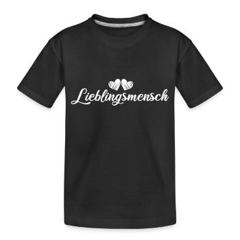 Personne préférée - T-shirt bio Premium Enfant - noir - Devant