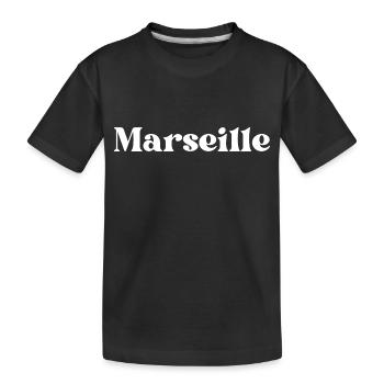 Marseille - T-shirt bio Premium Enfant - noir - Devant