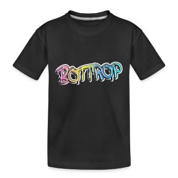 Bottrop Deutschland Stadt Graffiti Spray Sprayer - Kinder Premium Bio T-Shirt - Schwarz - Vorne