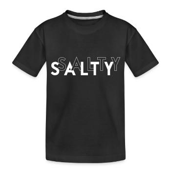 Planche de surf Surfer Sports nautiques - T-shirt bio Premium Enfant - noir - Devant