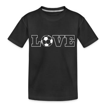 Soccer Design Soccer Player Soccer Team - T-shirt bio Premium Enfant - noir - Devant