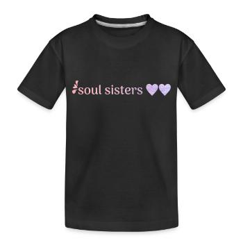 amis - T-shirt bio Premium Enfant - noir - Devant