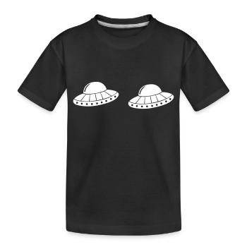 OVNI 2 - T-shirt bio Premium Enfant - noir - Devant