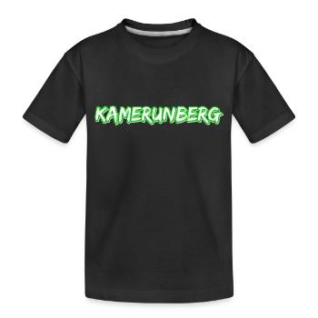 Trekking Cameroun - T-shirt bio Premium Enfant - noir - Devant