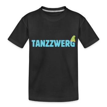 Costume de nain dansant Costume de nain Costume de nain - T-shirt bio Premium Enfant - noir - Devant