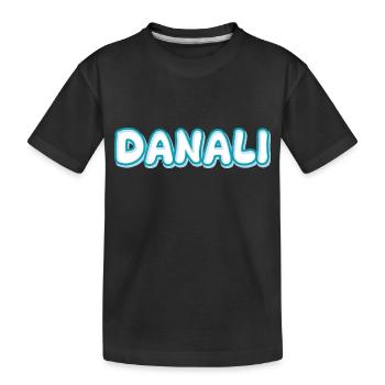 Trekking Danali - T-shirt bio Premium Enfant - noir - Devant