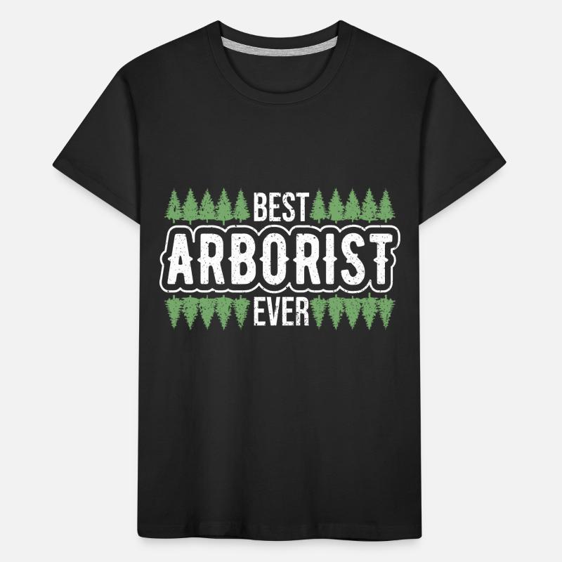Logger Lumberjack Chainsaw Kids' Premium Organic T-Shirt