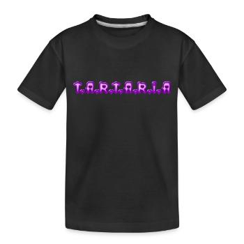 TARTARIA - Kinder Premium Bio T-Shirt - Schwarz - Vorne