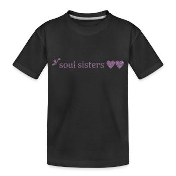 Amis - Âmes Sœurs - T-shirt bio Premium Enfant - noir - Devant
