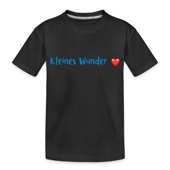 Babysprüche - Schwangerschaft - Kinder Premium Bio T-Shirt - Schwarz - Vorne