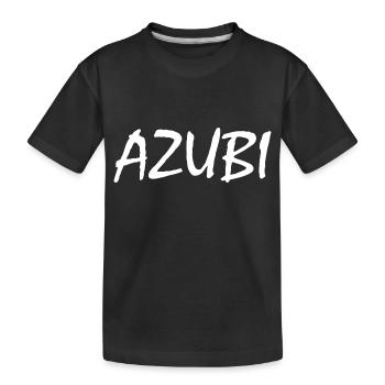 Azubi - Kinder Premium Bio T-Shirt - Schwarz - Vorne