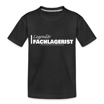 Profession : Magasinier - T-shirt bio Premium Enfant - noir - Devant