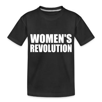 Womens revolution - T-shirt bio Premium Enfant - noir - Devant