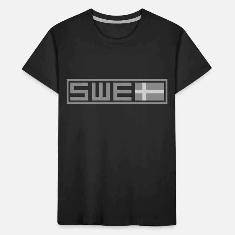 Drapeau tactique de la Suède T-shirt bio Premium Enfant